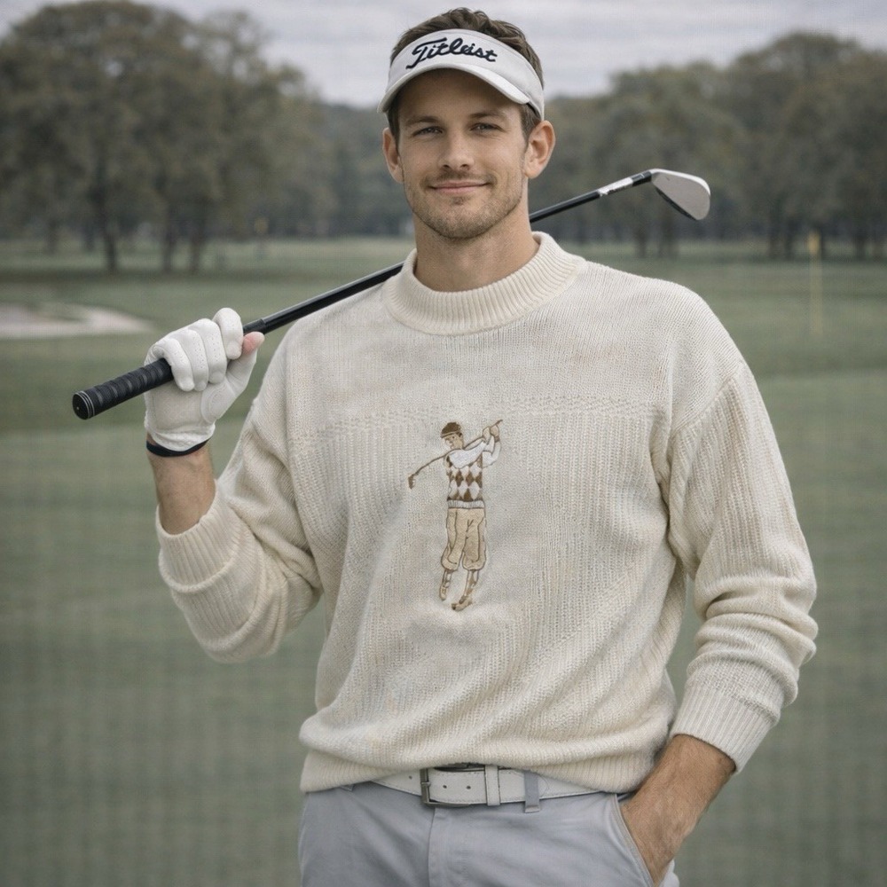 Magic Threads California VINTAGE Golf Sweater (XL)